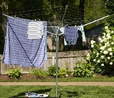 umbrella wash line