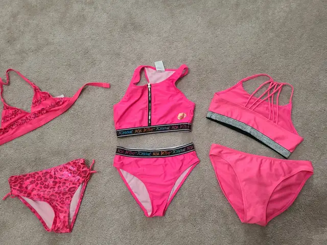 Young girl Swimming suits Size 10/12