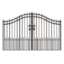 Heavy Duty 14FT Iron Gate – Arrow Artwork - Photo 3
