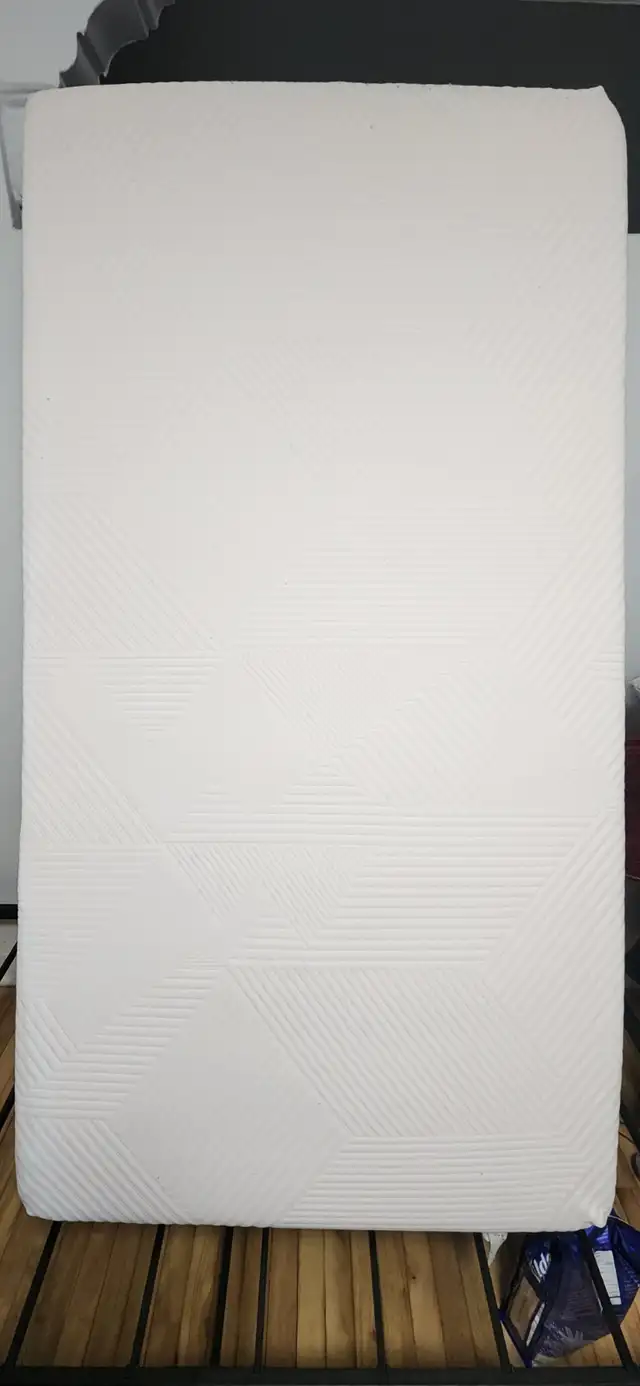 Twin Mattress   Metal Bed Frame for Sale – Like new - Photo 9