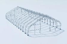 Heavy Duty 30x60 Storage Shelter – Double Truss - Photo 2