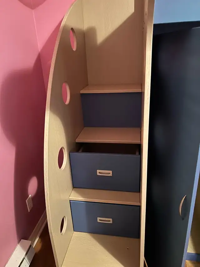 IKEA bunk bed with desk - Photo 2