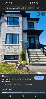 Haut du duplex sur 2 étages à louer : 3 chambres pour 1 er juill