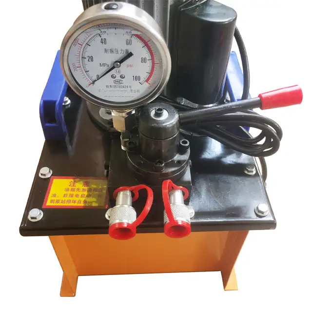 100T Chain pressing sleeve integrated machine 220v pump 022260 - Photo 5