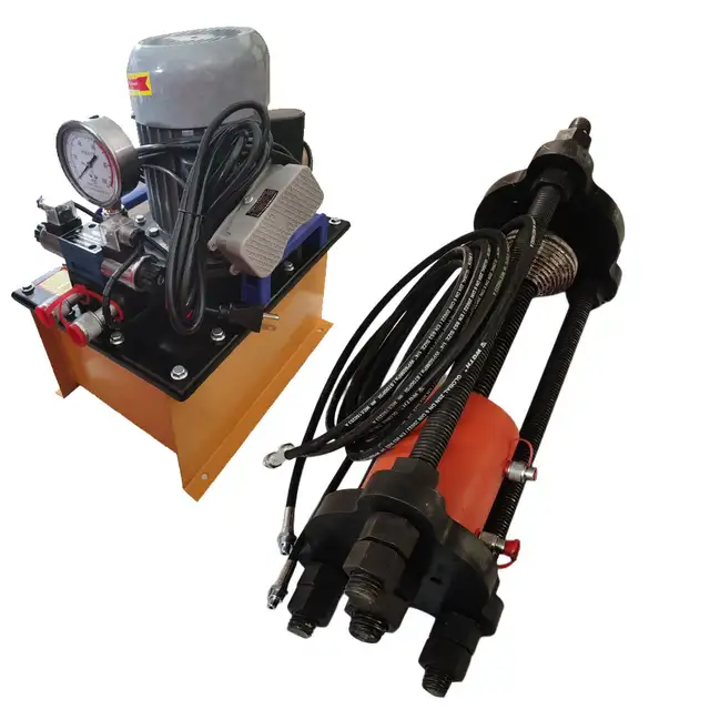 100T Chain pressing sleeve machine Crawler pin remover 022485 - Photo 5