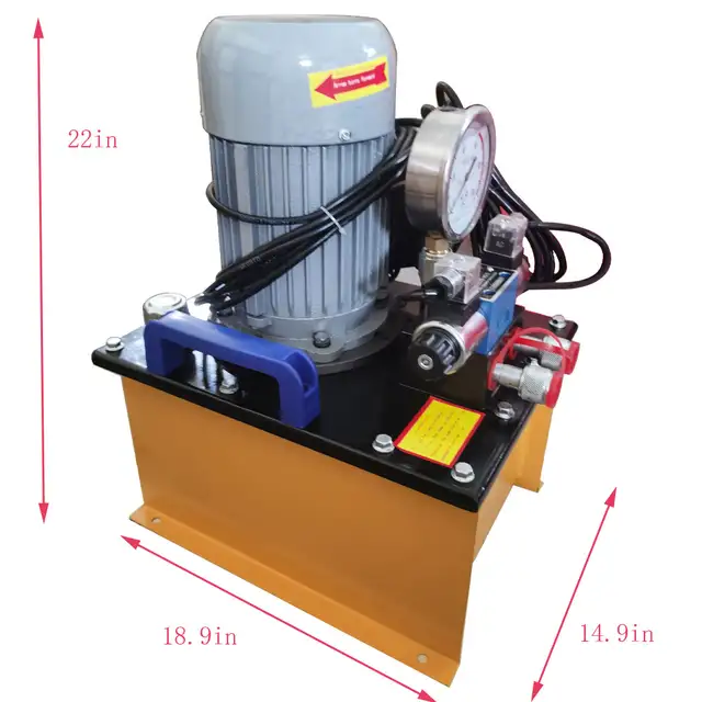 100T Chain pressing sleeve machine Crawler pin remover 022485 - Photo 9