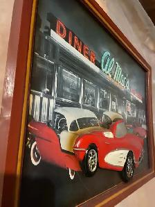 Al Macs Diner Picture w/Frame