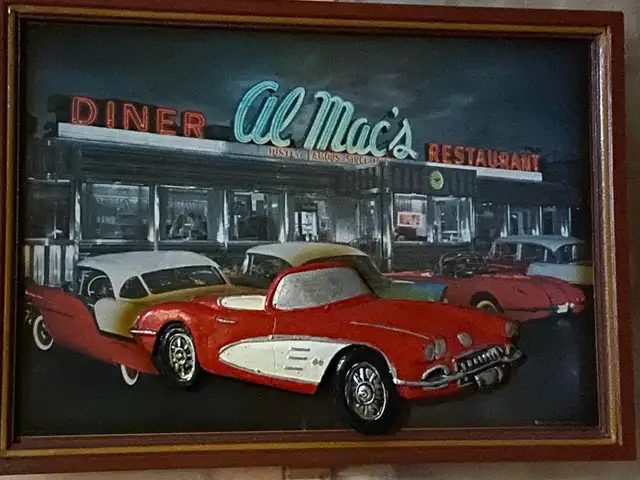 Al Macs Diner Picture w/Frame - Photo 2