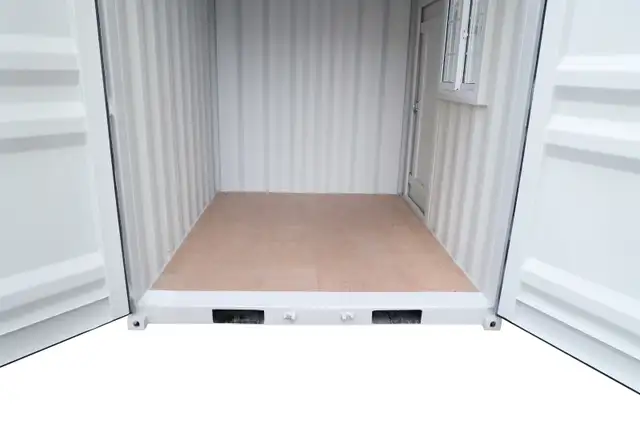2FT Portable Office Unit – Steel Container Workspace