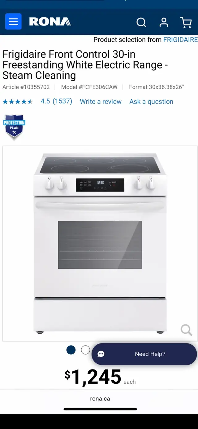 NEW 30" Frigidaire 5.3 Cu. Ft. Slide In Range Stove(Steam Clean) - Photo 10