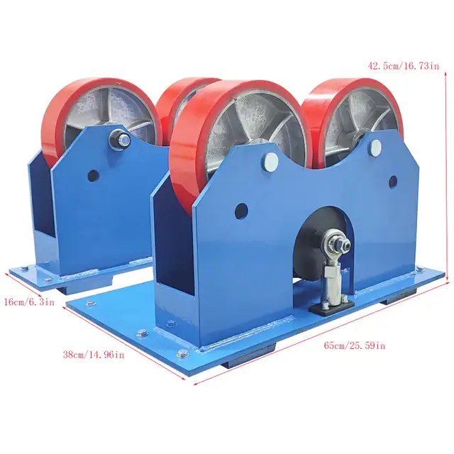 110V 2T Digital Display Welding Roller Rack operation 022846 - Photo 10