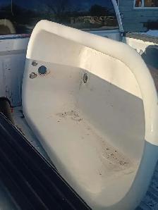 VINTAGE CAST IRON BATHTUB