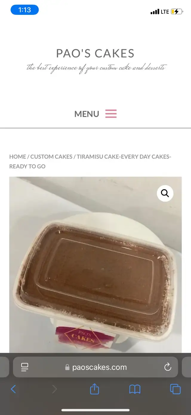 Milton Tiramisu cake , double chocolate cake - Photo 8