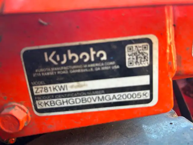 2022 Kubota 781i for sale - Photo 4
