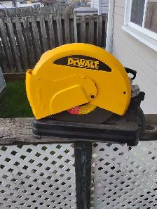 14 inch DeWalt corded chop saw