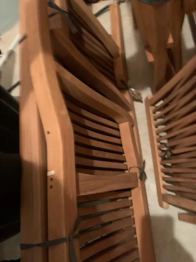 8 Piece Patio Outdoor Acacia Wood Dining Set - Photo 4