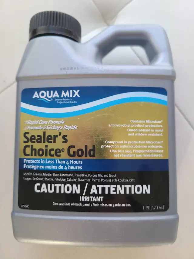 Aqua Mix Sealers Choice Gold Rapid Cure 473mls (US Pint) by Aqua