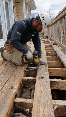 Deck repair -  Flower box -  Minor framing - Plywood repair.