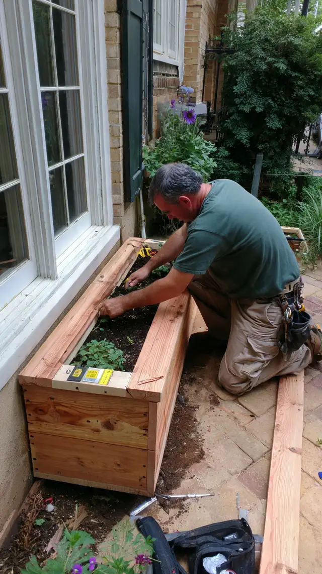 Deck repair -  Flower box -  Minor framing - Plywood repair. - Photo 3