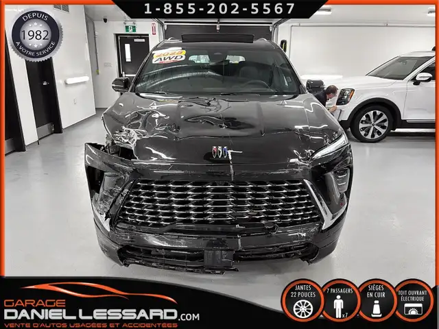 Buick Enclave AWD AVENIR, TOIT, CUIR, MAG 22PO, BOSE, À RÉPARÉ 2 - Photo 10