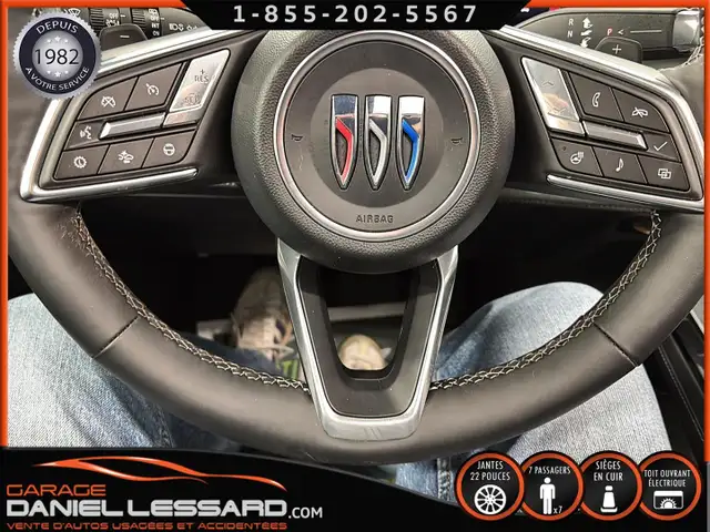 Buick Enclave AWD AVENIR, TOIT, CUIR, MAG 22PO, BOSE, À RÉPARÉ 2 - Photo 25