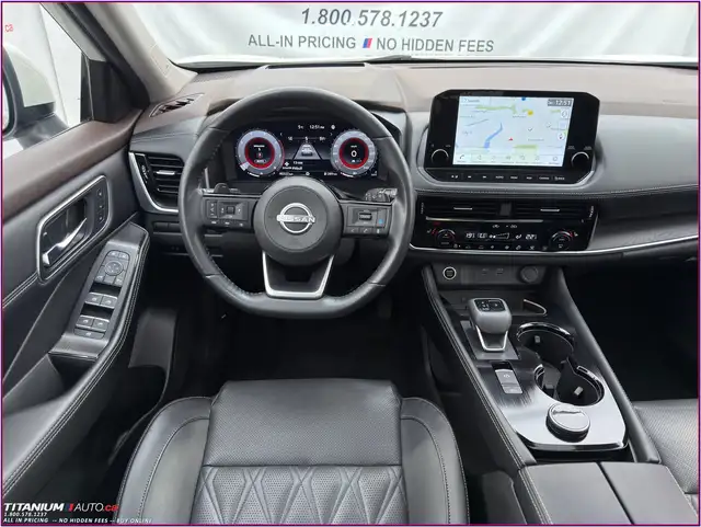 2023 Nissan Rogue Platinum AWD-BOSE-HUD-Pano Roof-360Camera-GPS- - Photo 13