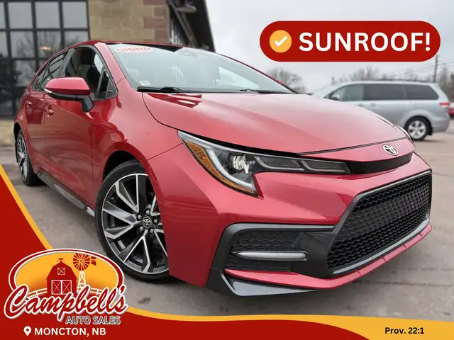 2020 Toyota Corolla SE Sunroof! Remote Starter! Backup Cam!