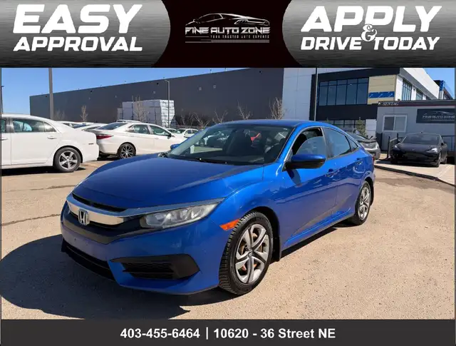 2017 Honda Civic Sedan LX : Low Mileage, No Reported Accidents