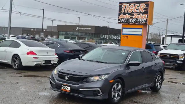 2020 Honda Civic LX, 154KMS, WELL SERVICED, CERTIFIED