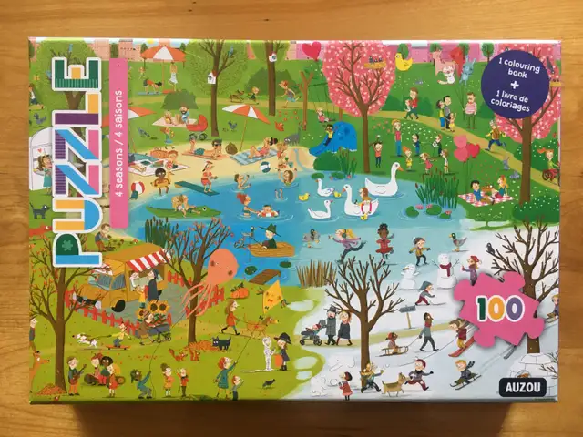 Casse-têtes / Puzzles (10 CT) – 100 pièces (no2ème) - Photo 4