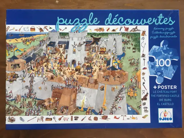 Casse-têtes / Puzzles (10 CT) – 100 pièces (no2ème) - Photo 6