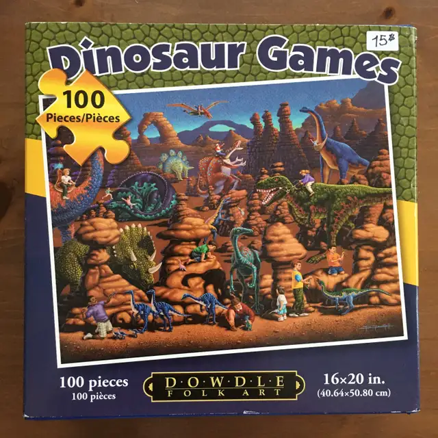 Casse-têtes / Puzzles (10 CT) – 100 pièces (no2ème) - Photo 9