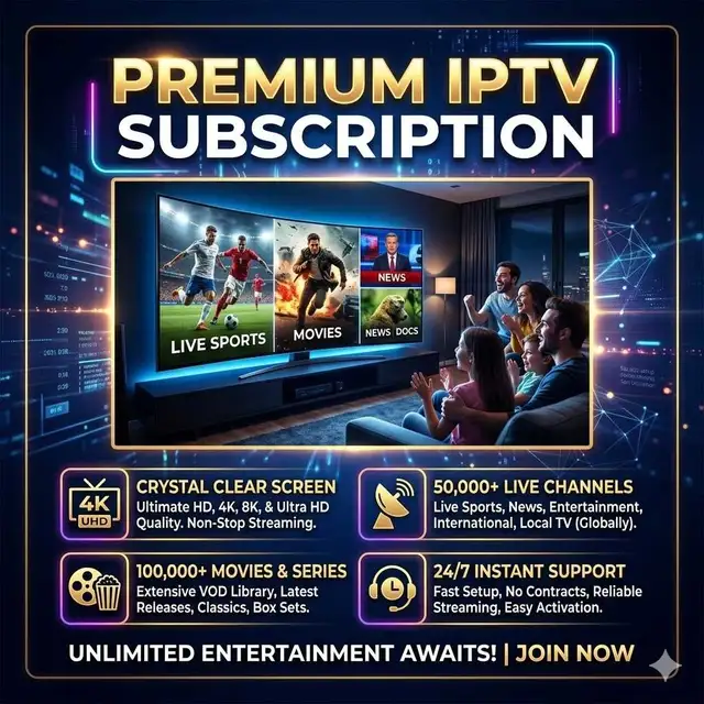 Smart I.P.T.V subscription for all devices