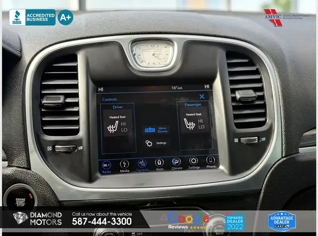 2018 Chrysler 300 Touring AWD - Leather - Keyless Entry - Photo 18