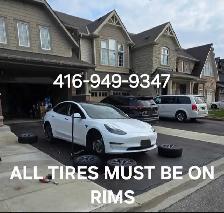 seasonal tire change