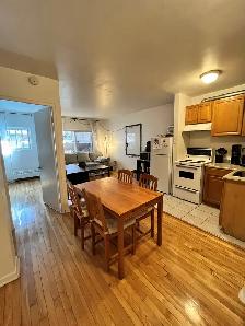 Beau 3½ LIBRE - CDN - près UdeM, Poly, SITUÉ DEMI SOUS-SOL