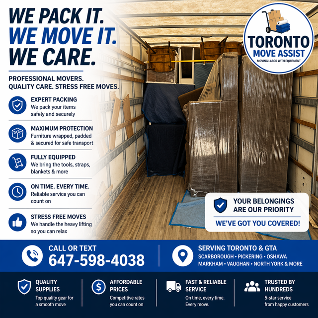 Moving Help Available Today – Pro Crew (No Truck)
