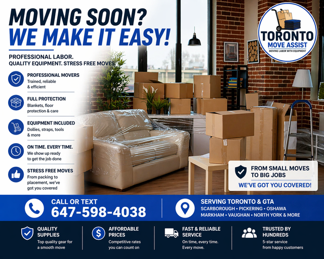 Moving Help Available Today – Pro Crew (No Truck) - Photo 3