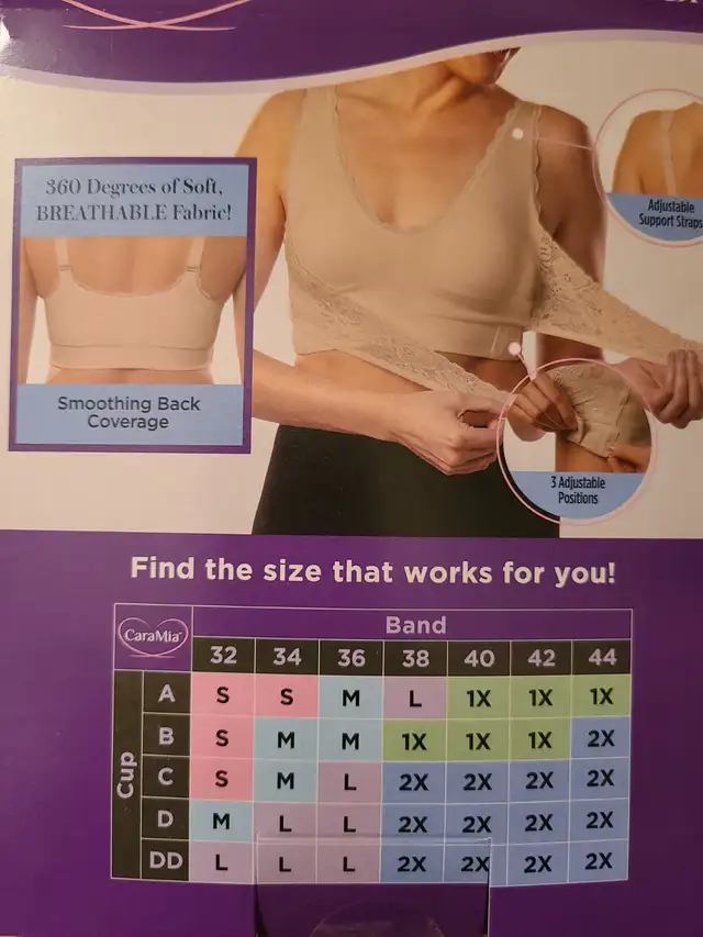 The Ultimate Comfort Bra Size 38C