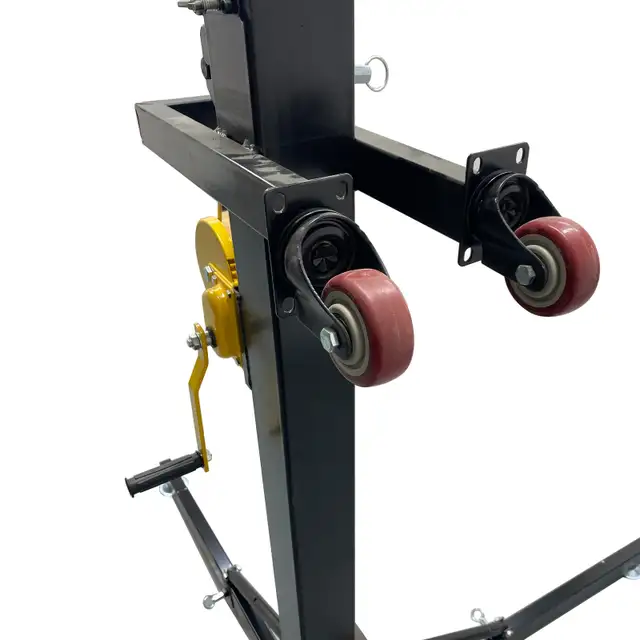 Heavy Duty Crank Stand with Outriggers  2-7m  024275 - Photo 6
