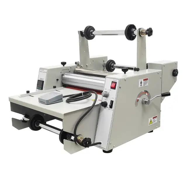 14'' Roller Thermal Laminator Winding Mechanism 110V 122150 - Photo 2