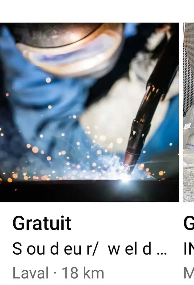 Welder soudeur mobile