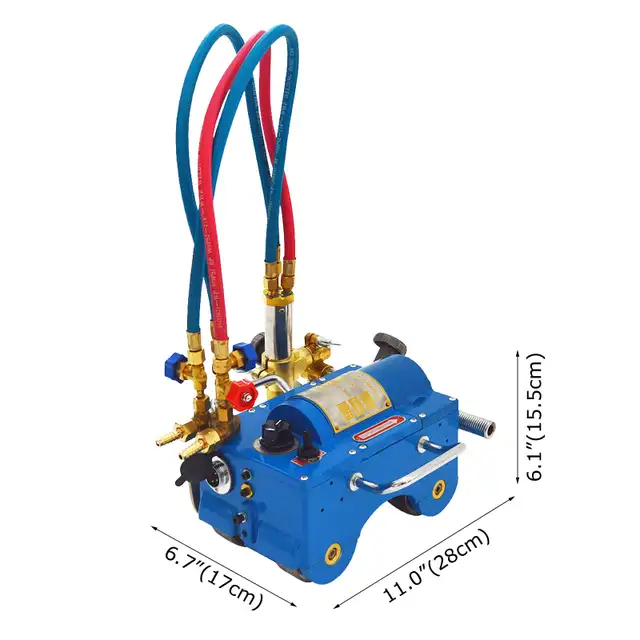 Gas Pipe Cutter Track Torch Beveler 110V 028186 - Photo 4