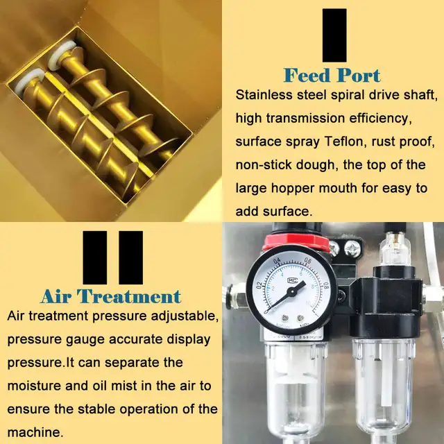 Full-automatic Dough Divider and Press Machine 056455 - Photo 4