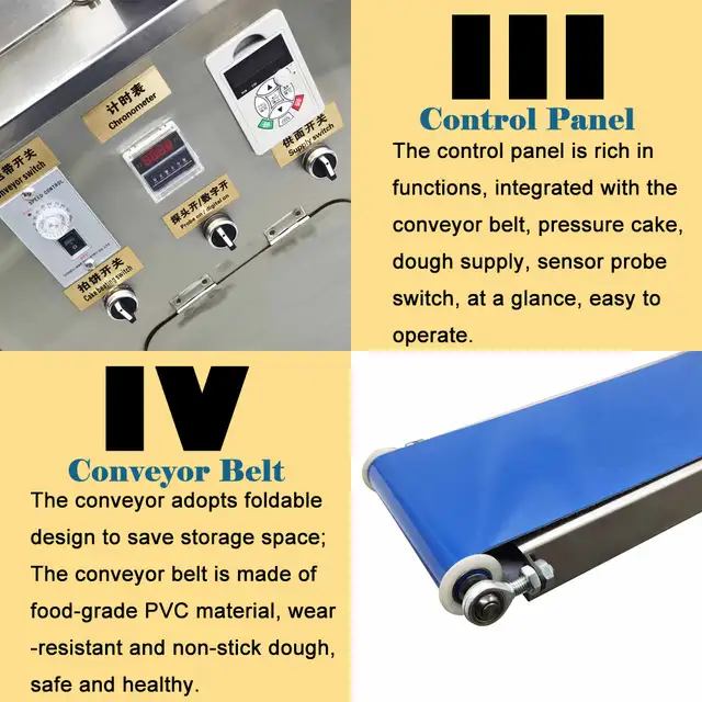 Full-automatic Dough Divider and Press Machine 056455 - Photo 6