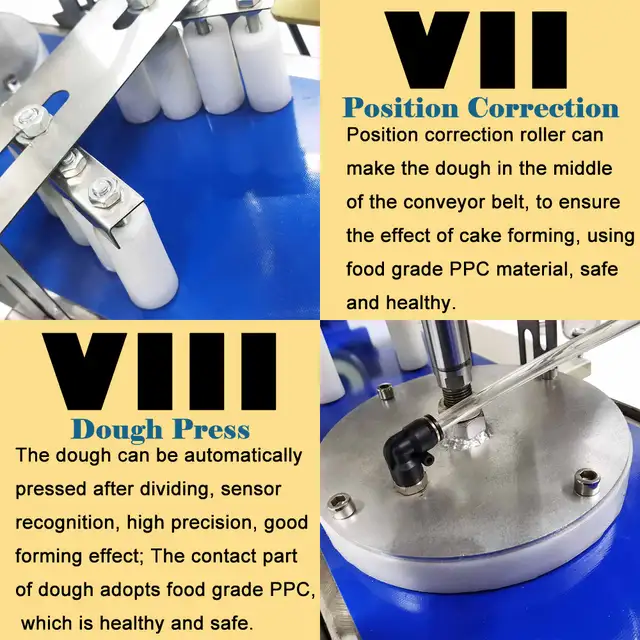 Full-automatic Dough Divider and Press Machine 056455 - Photo 7