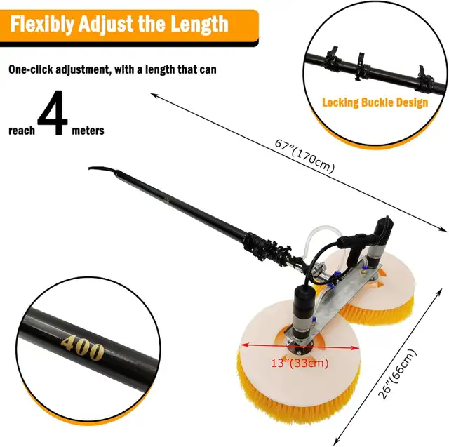 110V Double Head Solar Photovoltaic Panel Cleaning Machine056661 - Photo 8
