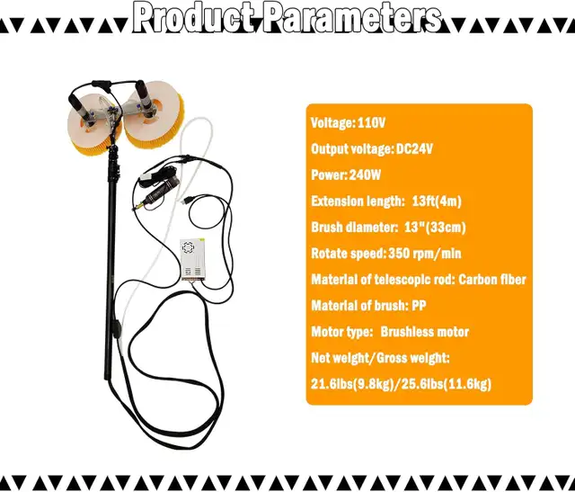 110V Double Head Solar Photovoltaic Panel Cleaning Machine056661 - Photo 10