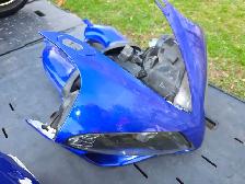 2007 Yamaha R1 Left & Right Headlights  & Headlights Harness