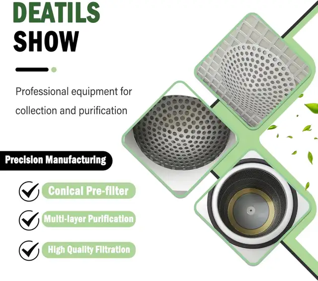 High Airflow Mechanical CNC Oil Mist Collector Filter 057099 - Photo 7